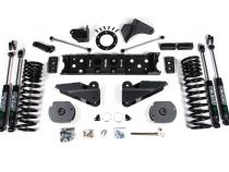 19-24 RAM 2500 4 Inch Radius Arm Bracket Gas Adventure Shocks Zone Offroad