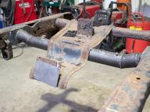 04-08 F150 4x4 SuperCab 6.5 Foot Bed Forward Spare Tire Crossmember Rust Buster Frameworks