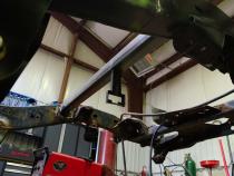06-10 Hummer H3 Fuel Tank Crossmember Rust Buster Frameworks