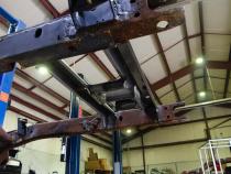 02-08 Dodge Ram 1500 4x4 QuadCab 6.5 Foot Bed Spare Tire Crossmember Rust Buster Frameworks