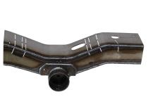 09-18 Dodge Ram 1500 Quad Cab 6.5 Foot Bed 4x4 Over-Axle Frame Section - Left Rust Buster Frameworks
