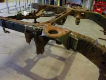 09-18 Dodge Ram 1500 Quad Cab 6.5 Foot Bed 4x4 Over-Axle Frame Section - Left Rust Buster Frameworks