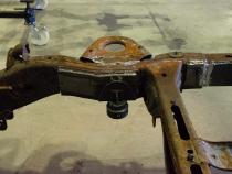 09-18 Dodge Ram 1500 Quad Cab 6.5 Foot Bed 4x4 Over-Axle Frame Section - Left Rust Buster Frameworks