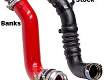 Boost Tube Upgrade Kit Red Powder Coated (Set) for 17-19 Chevy/GMC 2500/3500 6.6L Duramax L5P Banks Power