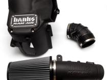 Ram-Air Cold-Air Intake System Dry Filter for 20-22 Ford F250/F350/F450 6.7L Power Stroke Banks Power