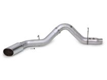 Monster Exhaust System 5-inch Single Exit Chrome Tip 2017- 2019 Chevy/GMC 2500/3500 Duramax 6.6L L5P Banks Power