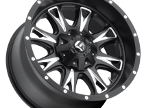 Aluminum Wheels 20X9 Throttle D513 5 On 114.3/5 On 127 Black/Milled 78.1 Bore 1 Offset Fuel Off Road Wheels
