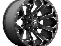 Aluminum Wheels 17X9 Assault D546 5 On 114.3/5 On 127 Matte Black/Milled 78.1 Bore 1 Offset 8 Spoke Fuel Off Road Wheels