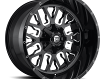 Aluminum Wheels 22X12 Stroke D611 5 On 114.3/5 On 127 Gloss Black/Milled 78.1 Bore -44 Offset Fuel Off Road Wheels
