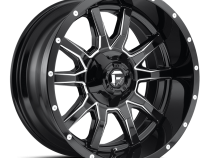 Aluminum Wheels 17X9 Vandal D627 5 On 114.3/5 On 127 Gloss Black/Milled 78.1 Bore 1 Offset Fuel Off Road Wheels