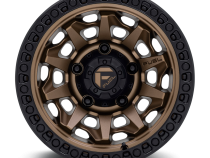 Aluminum Wheels 17X9 Covert D696 5 On 127 Matte Bronze Black Bead Ring 71.5 Bore 1 Offset Multi Spoke Fuel Off Road Wheels