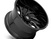 Aluminum Wheels 22X10 Runner D741 5 On 127 Gloss Black Milled 71.5 Bore -18 Offset Fuel Off Road Wheels
