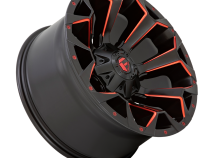 Aluminum Wheels 20X10 Assault D787 5 On 114.3/5 On 127 Matte Black Milled Red Tint 78.1 Bore -18 Offset Fuel Off Road Wheels