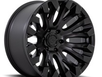 Aluminum Wheels 18X9 Quake D831 5 On 114.3 Blackout 72.56 Bore 1 Offset Fuel Off Road Wheels