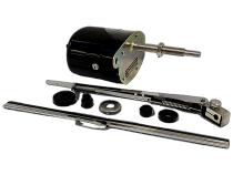 12 Volt 1-Speed Wiper Motor Kit for Select 45-58 Jeep CJs, MB, M38, M38-A1 Crown Automotive