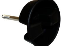 Left or Right Hard Top Mounting Knob for 2007-2018 Jeep JK Wrangler Crown Automotive