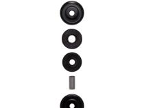 Suspension Shock Absorber Rear Monotube Ram 2500 2025-2014 4WD Only For Rear Lifted Height 0-1 Inch Without Air Leveling Suspension B8 5160 Bilstein