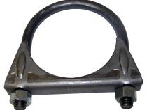 2-1/2 Inch U-Bolt Style Exhaust Clamp for 72-91 Jeep TJ, ZJ, SJ, &amp;amp; J-Series Crown Automotive