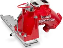 Monster-Ram Intake 2007.5-12 RAM 3500-5500 Chassis Cab 6.7L Red Powdercoat Banks Power