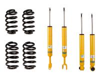 Suspension Kit Audi A4 Quattro 2008-2002 Monotube Front Lowered Height 30mm, up to 1090kg Axle Load Rear Lowered Height 30mm, up to 1130kg Axle Load From Chassis # 8E-2-400001 B12 (Pro-Kit) Bilstein