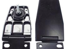 Liftgate Hinge for Select Jeep 1987-2006 YJ, TJ Wrangler w/ Hardtop, Black Crown Automotive