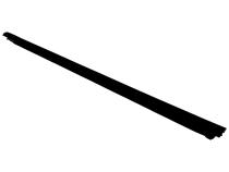 Left Front Door Glass Weatherstrip for 2007-2017 Jeep MK Compass (Outer), Black Crown Automotive