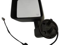 Left Power, Heated, Manual Folding Door Mirror for 2011-2013 Jeep JK Wrangler Crown Automotive