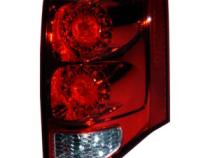 Right Tail Lamp for 2011+ RT Dodge Grand Caravan, Red Plastic Crown Automotive