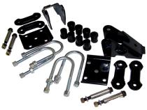 Rear Leaf Spring Mounting Kit for 87-95 Jeep YJ Wrangler w/ Dana 35 Rear Axle Crown Automotive