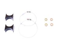 Suspension Shock Absorber 8 Inch Travel.Reservoir.SHK.PLTD 180/75 Monotube M 7100 Bilstein