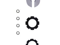 Suspension Shock Absorber 10 Inch Coilover W/SCHRDER 255/100 Monotube M 7100 (Coilover) Bilstein