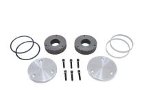 Yukon Hardcore Drive Flange Kit For Dana 60 35 Spline Outer Stubs Non-Engraved Caps Yukon Gear &amp;amp; Axle