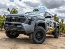 2022-2025 Toyota Tundra/2023-2025 Toyota Sequoia/2024-2025 Toyota Tacoma/2024 Toyota Land Cruiser 250 Series/2024 Lexus GX550/2025 Toyota 4Runner Rear Billet Upper Link Kit Gold Anodizing Icon Vehicle Dynamics