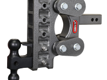The Boss Torsion Flex 2 Inch Shank 7.5 Inch Drop 1.1K TW 10K Hitch &amp;amp; GH-031 Dual-Ball &amp;amp; GH-032 Pintle Lock Gen Y Hitch