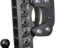 The Boss Torsion Flex 2 Inch Shank 17.5 Inch Drop 1.7K TW 16K Hitch &amp;amp; GH-051 Dual-Ball &amp;amp; GH-0100 Stabilizer Kit Gen Y Hitch