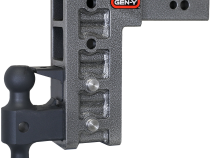 Mega Duty 2.5 Inch Shank 9 Inch Drop 3.5K TW 32K Hitch &amp;amp; GH-0161 Dual-Ball &amp;amp; GH-0162 Pintle Lock Gen Y Hitch