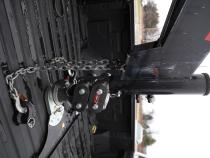 Spartan Torsion Flex Snap Latch 2.5 Inch Offset 4 Inch Square Tube Gooseneck 2 5/16 Inch Coupler Standard Height 6.5K TW 30K Towing Includes GH-098 Pin &amp;amp; Pull Rod Gen Y Hitch
