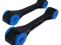 L &amp;amp; R Rear Sway Bar Link Kit w/ Polyurethane Bushings for 97-06 TJ Wrangler RT Off Road