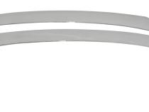 Center Dash Accents for 07-10 Jeep JK Wrangler, Set of 2, Plastic, Chrome Finish RT Off Road