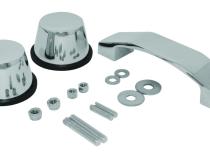 Stainless Steel Windshield Tie Down Kit for 2007-2018 Jeep JK Wrangler RT Off Road