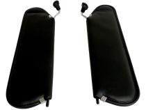 Windshield Visor 1997-2002 TJ Wrangler 2 Black Sun Visors RT Off Road