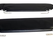 Windshield Visor 1987-1995 YJ Wrangler 2 Black Sun Visors Mounts w/Original Hardware RT Off Road