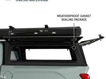 Expedition Pro Plus Truck Cap W/Full Wing Window Doors, Front and Rear Windows and 3rd Brake Light 16-23 Toyota Tacoma Overland Vehicle Systems