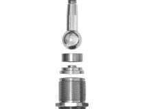 Currectlync Modular Extreme Duty Steering Rod End Cartridge (GM 1T Taper) RockJock 4X4