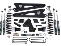 23-24 Ford F-250/F-350 Super Duty 4WD 5 Inch Radius Arm Lift Kit 3 Inch Rear Block Diesel 3 Leaf Main Fox Adventure Shocks Adventure Series Shocks Zone Offroad